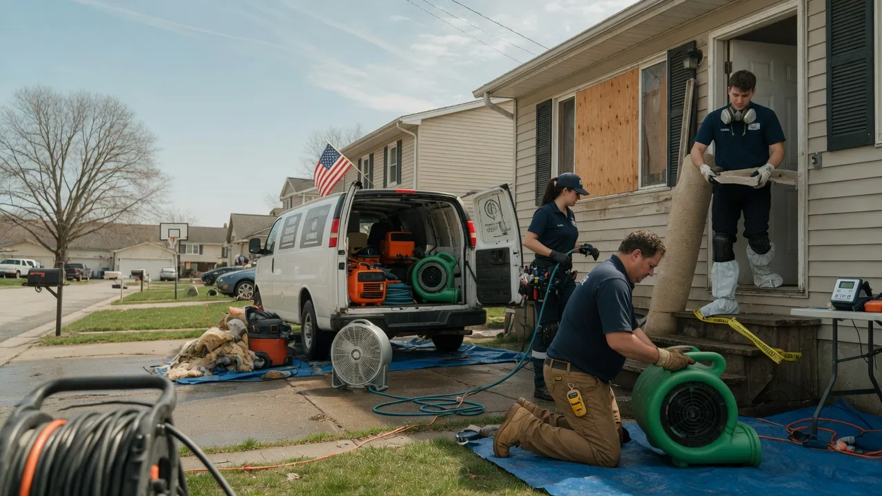 Water Damage Restoration in Mapleton, MN near me